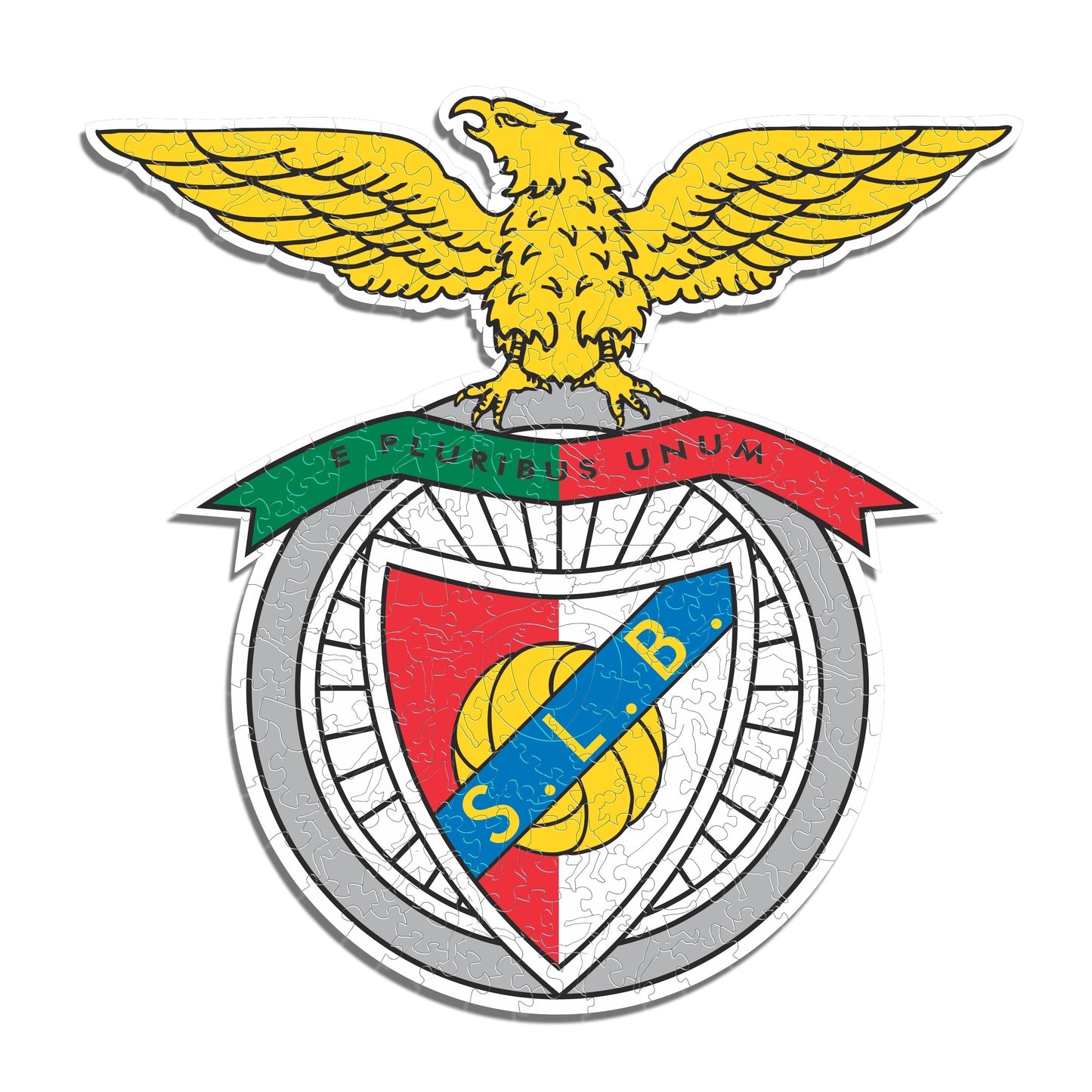 SL Benfica® Escudo - Rompecabezas de Madera