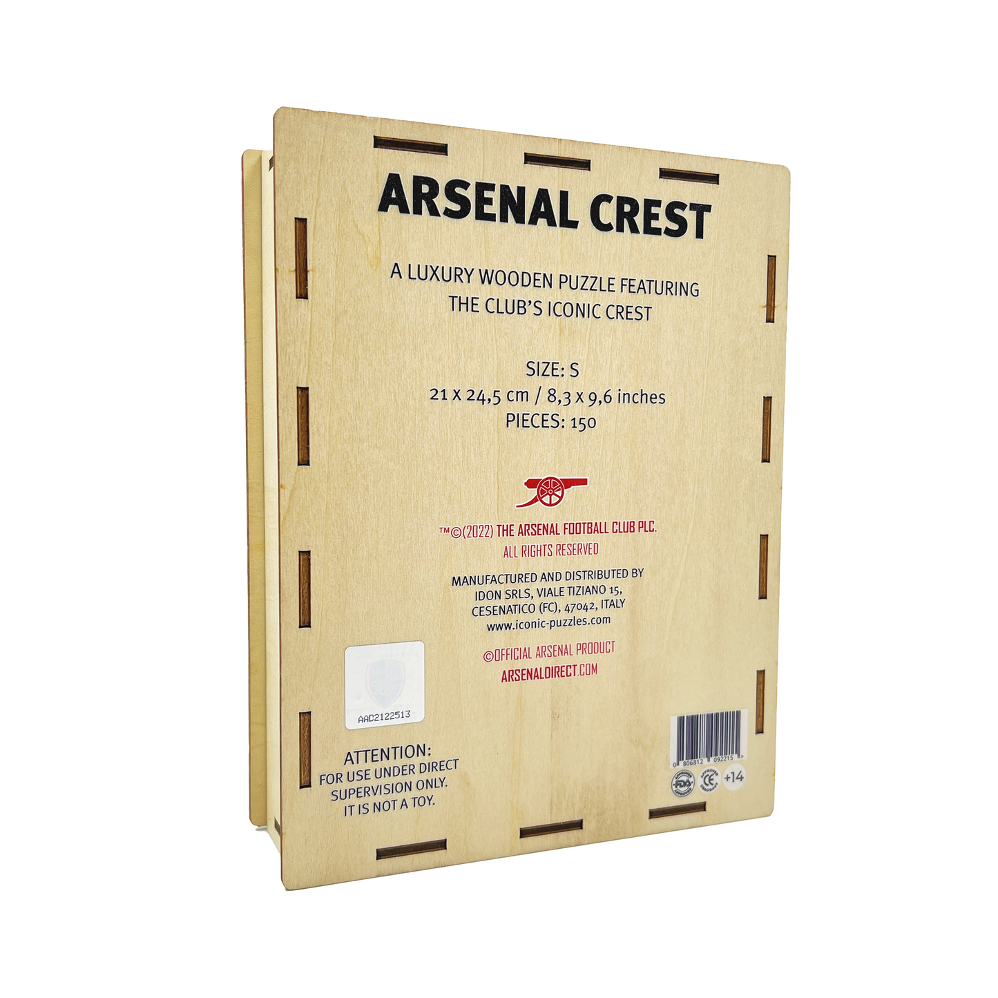 Arsenal FC® Escudo - Rompecabezas de Madera