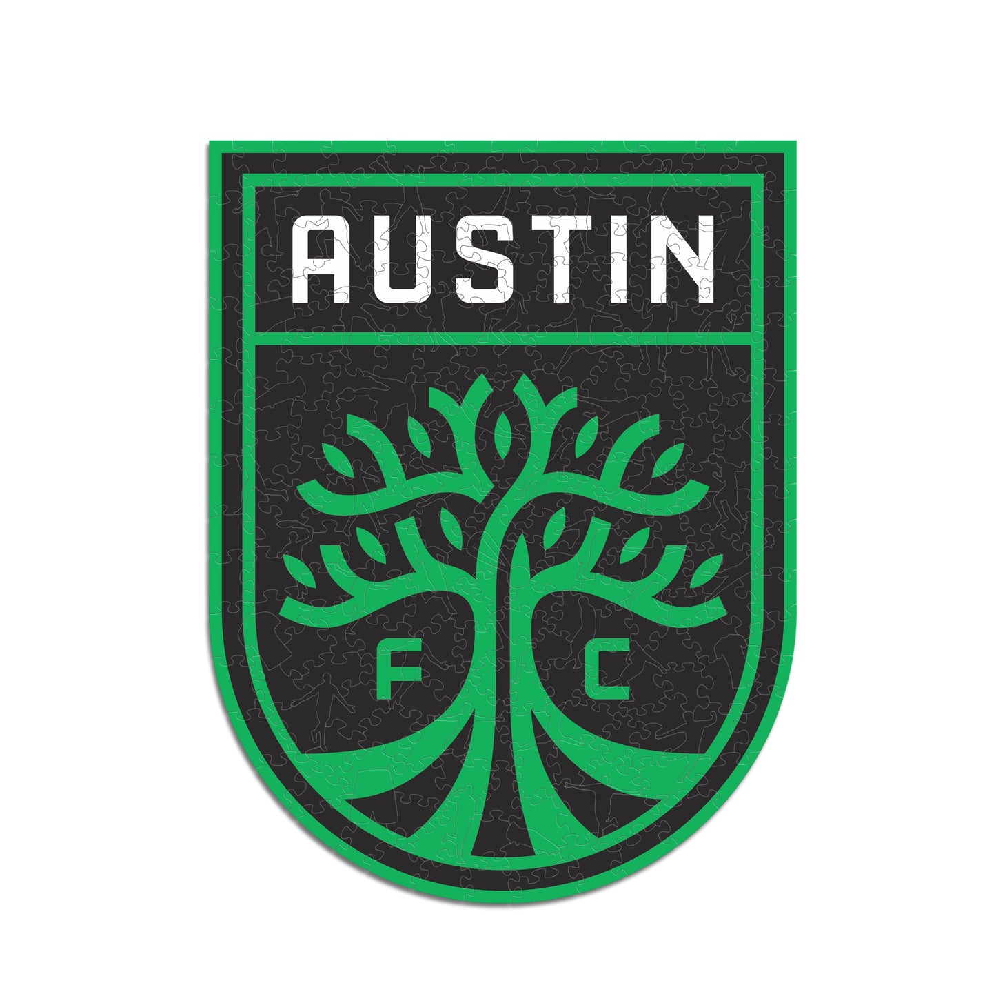 Austin FC® Logo - Wooden Puzzle