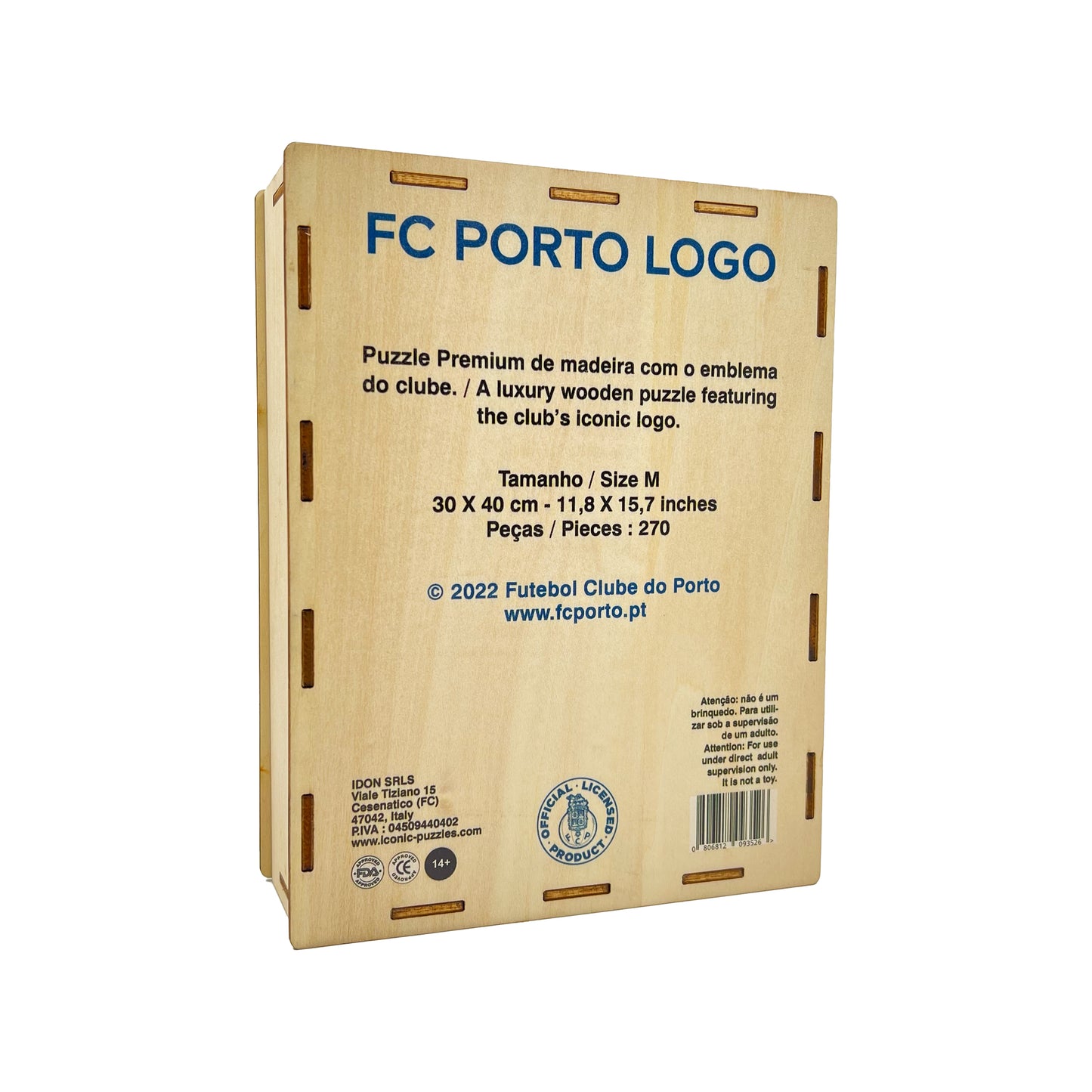 FC Porto® Escudo - Rompecabezas de Madera