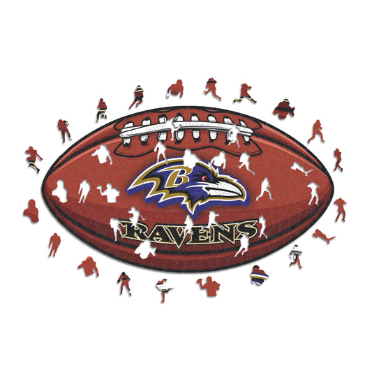 Baltimore Ravens™ - Rompecabezas de Madera