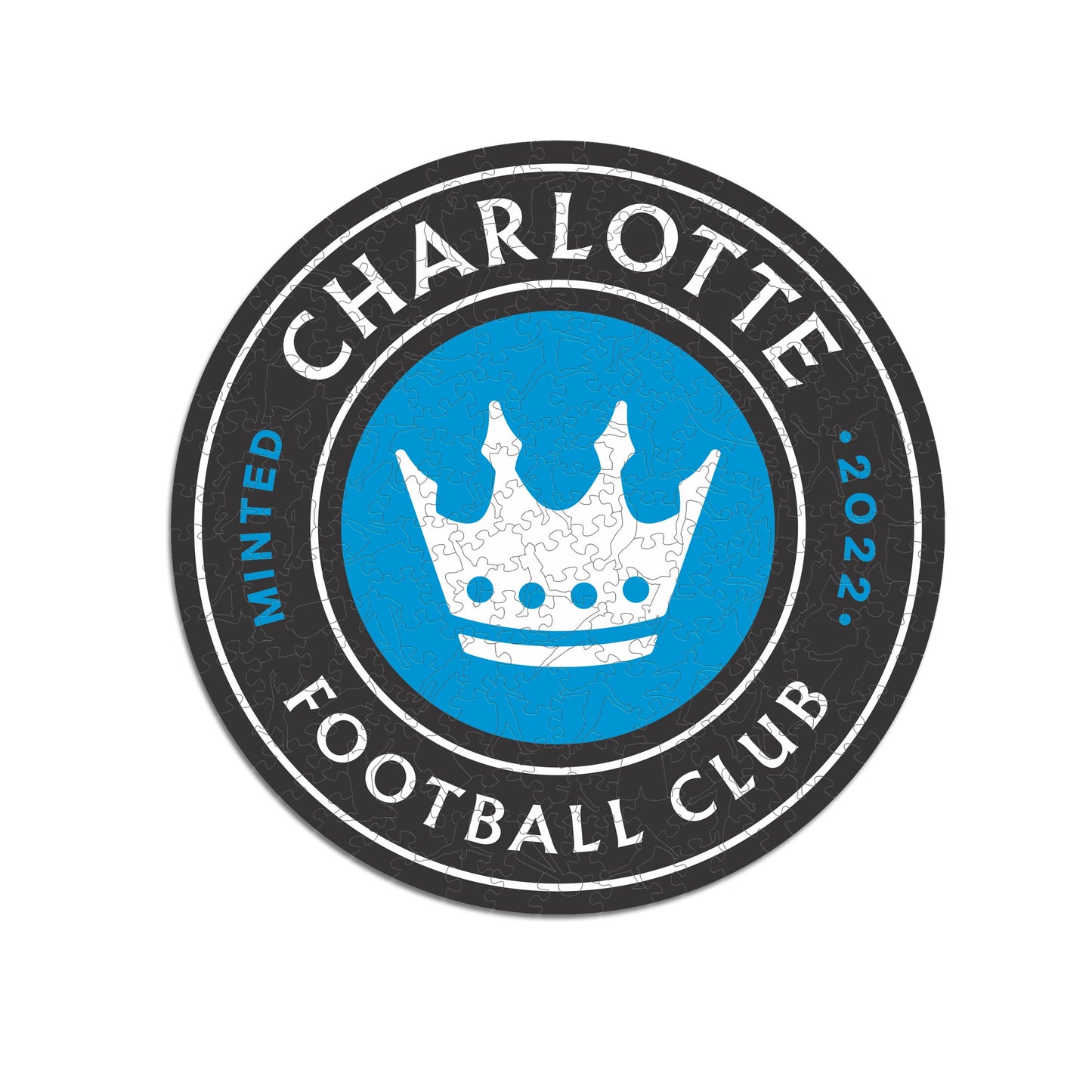 Charlotte FC® Logo - Wooden Puzzle