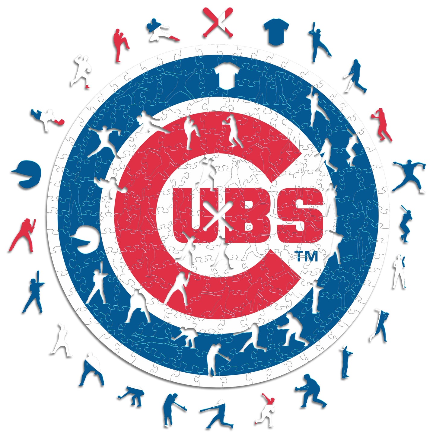 Chicago Cubs™ - Rompecabezas de Madera