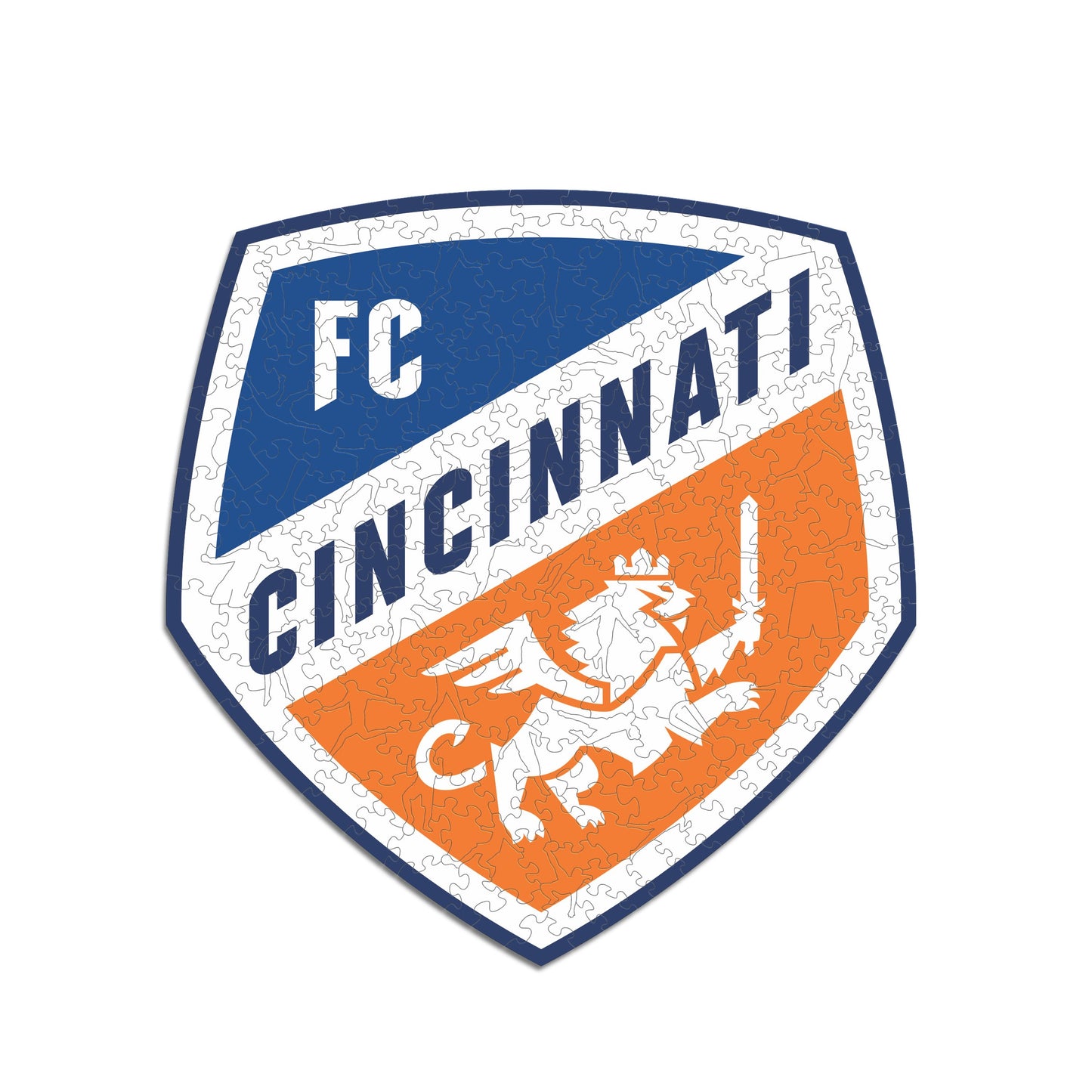 Cincinnati FC® Logo - Wooden Puzzle