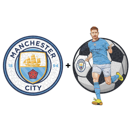 2 PACK Manchester City FC® Escudo + De Bruyne
