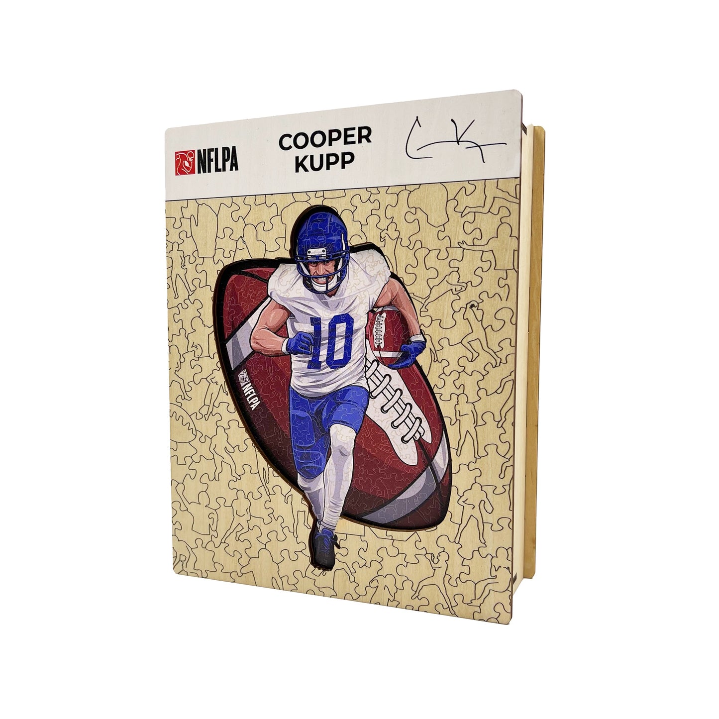 Cooper Kupp - Rompecabezas de Madera