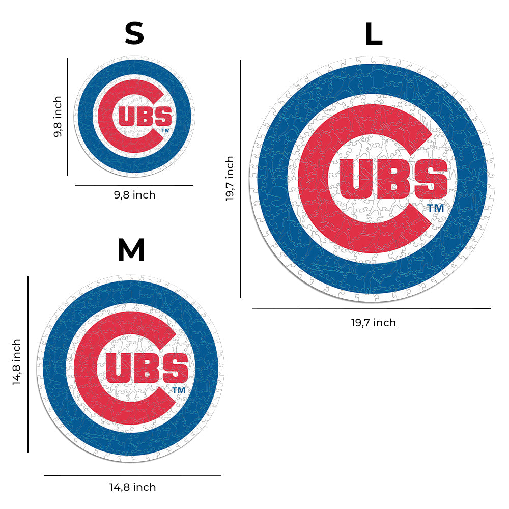 Chicago Cubs™ - Rompecabezas de Madera