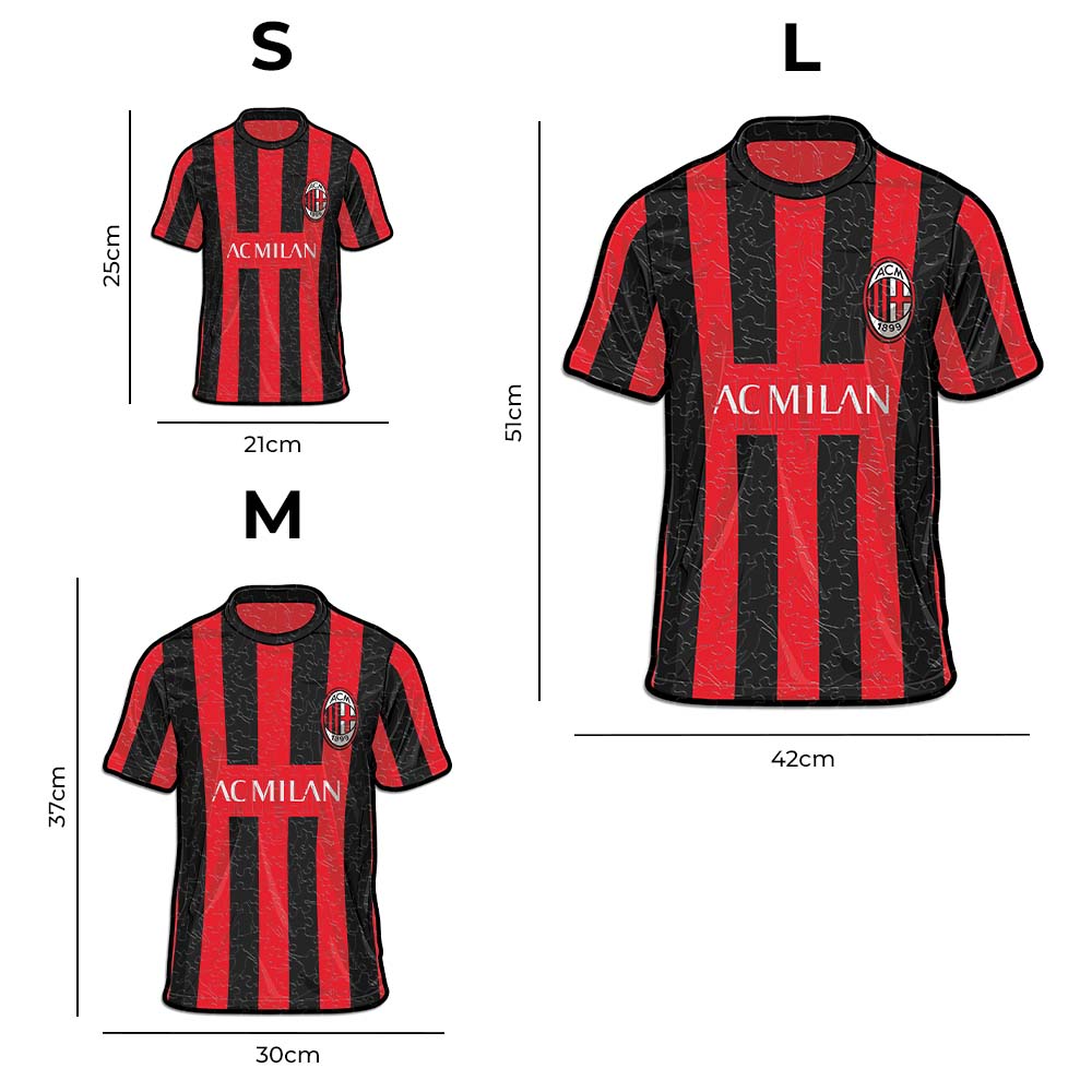 AC Milan® Jersey - Rompecabezas de Madera