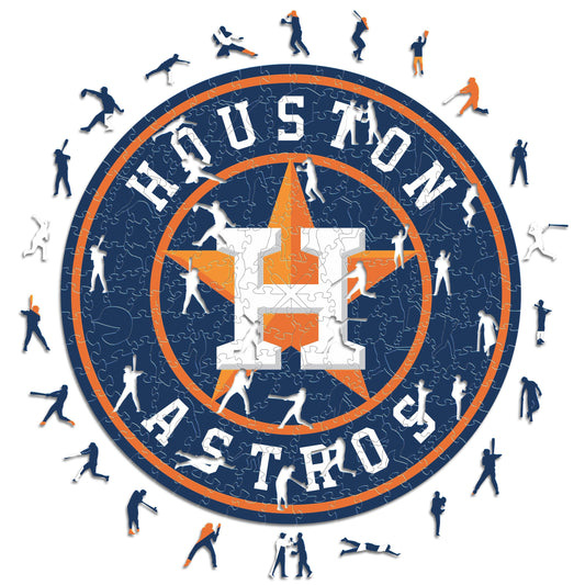 Houston Astros™ - Rompecabezas de Madera