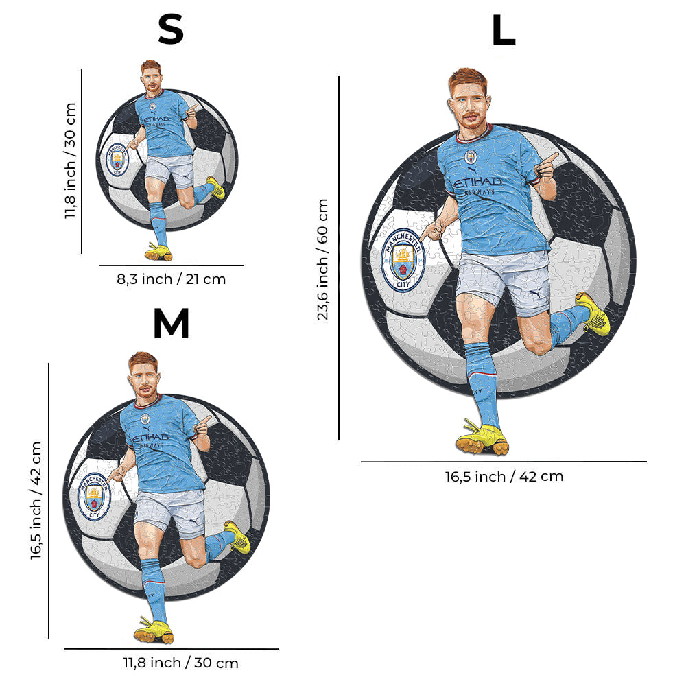 3 PACK Haaland + De Bruyne + Foden