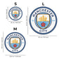 2 PACK Manchester City FC® Escudo + Retro Logo