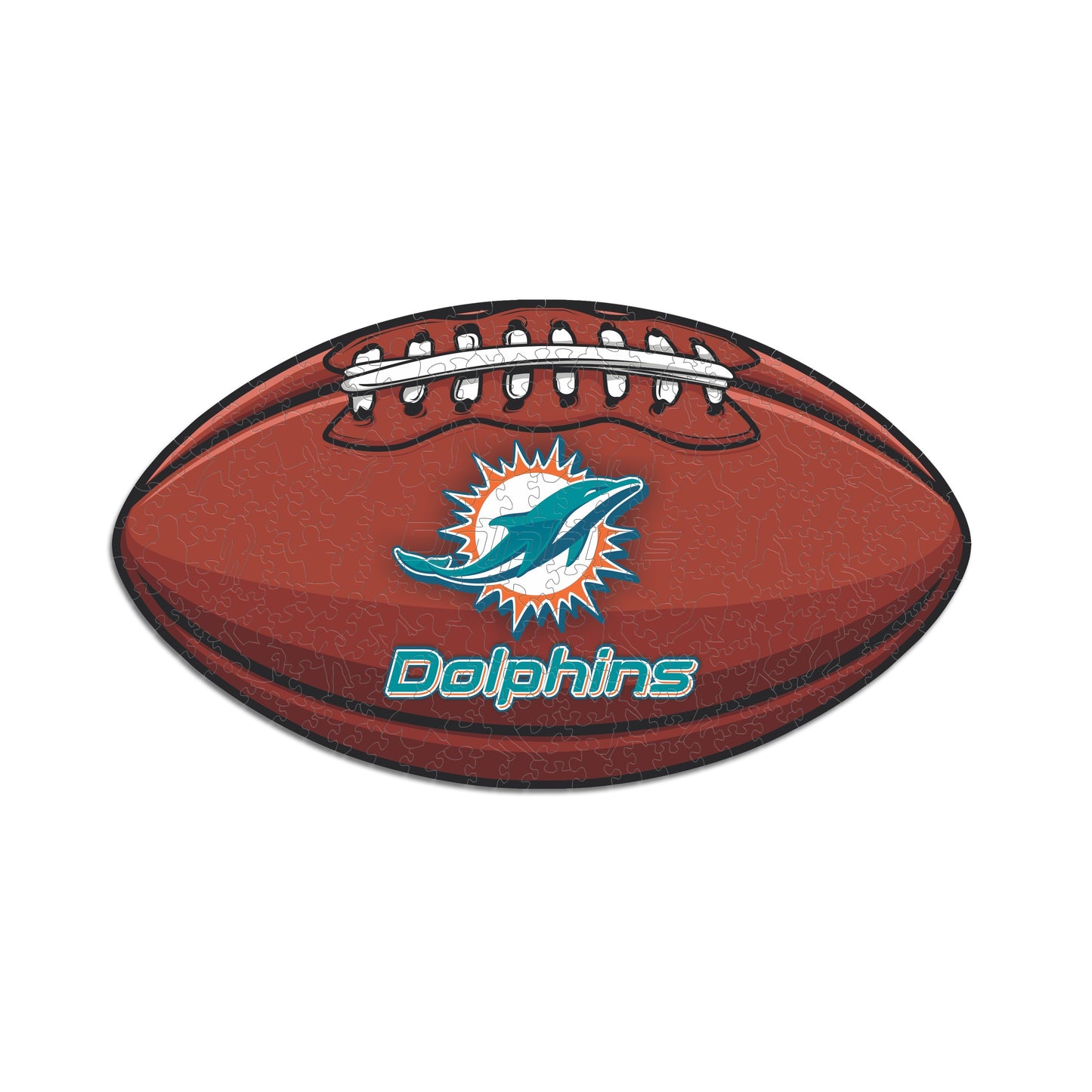 Miami Dolphins™ - Rompecabezas de Madera