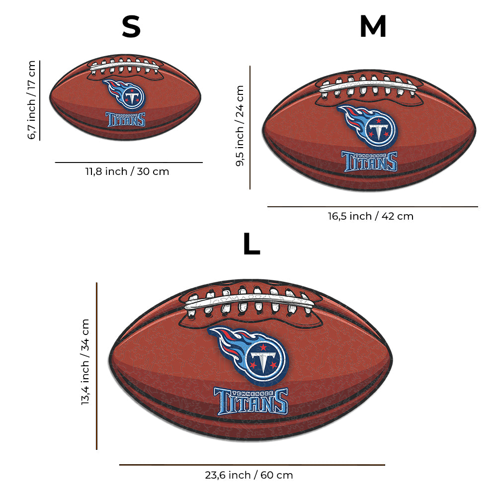 Tennessee Titans™ - Rompecabezas de Madera