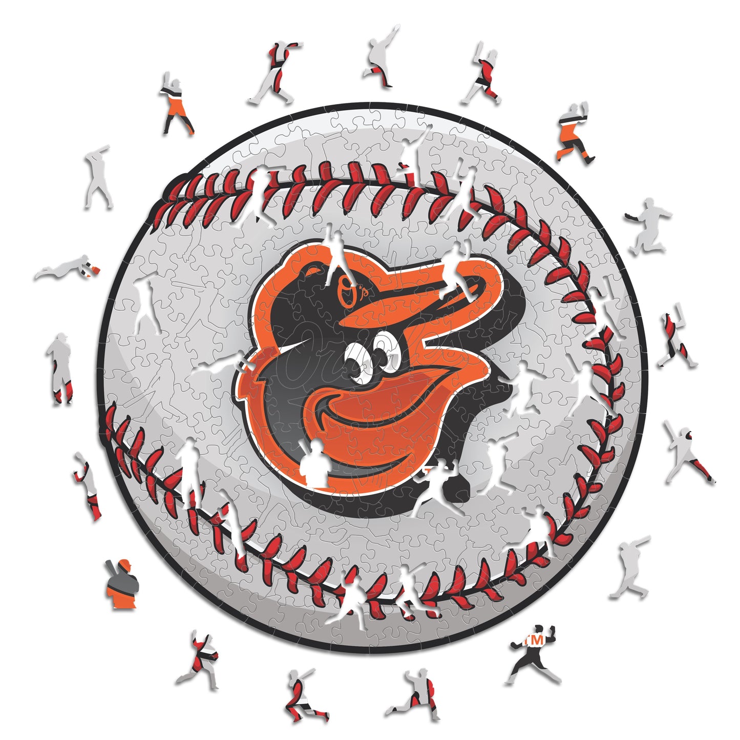 Baltimore Orioles™ - Rompecabezas de Madera