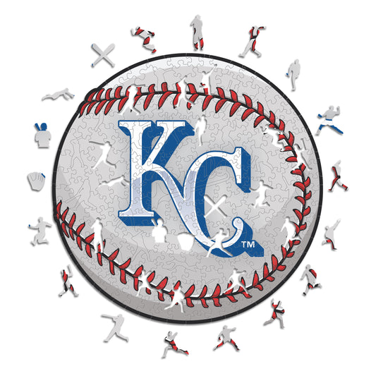 Kansas City Royals™ - Rompecabezas de Madera