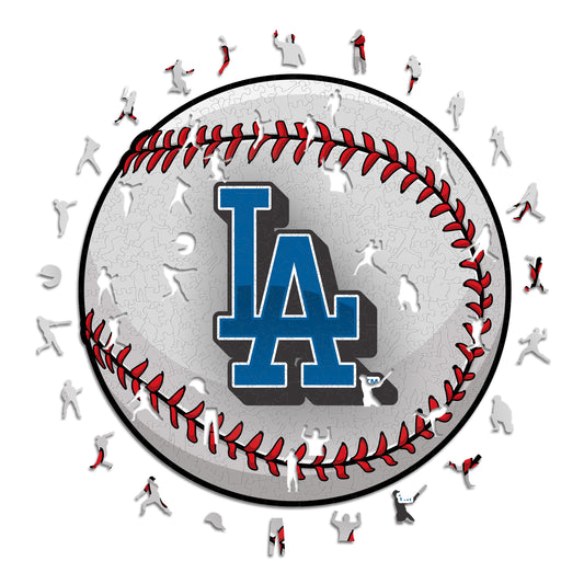Los Angeles Dodgers™ - Rompecabezas de Madera