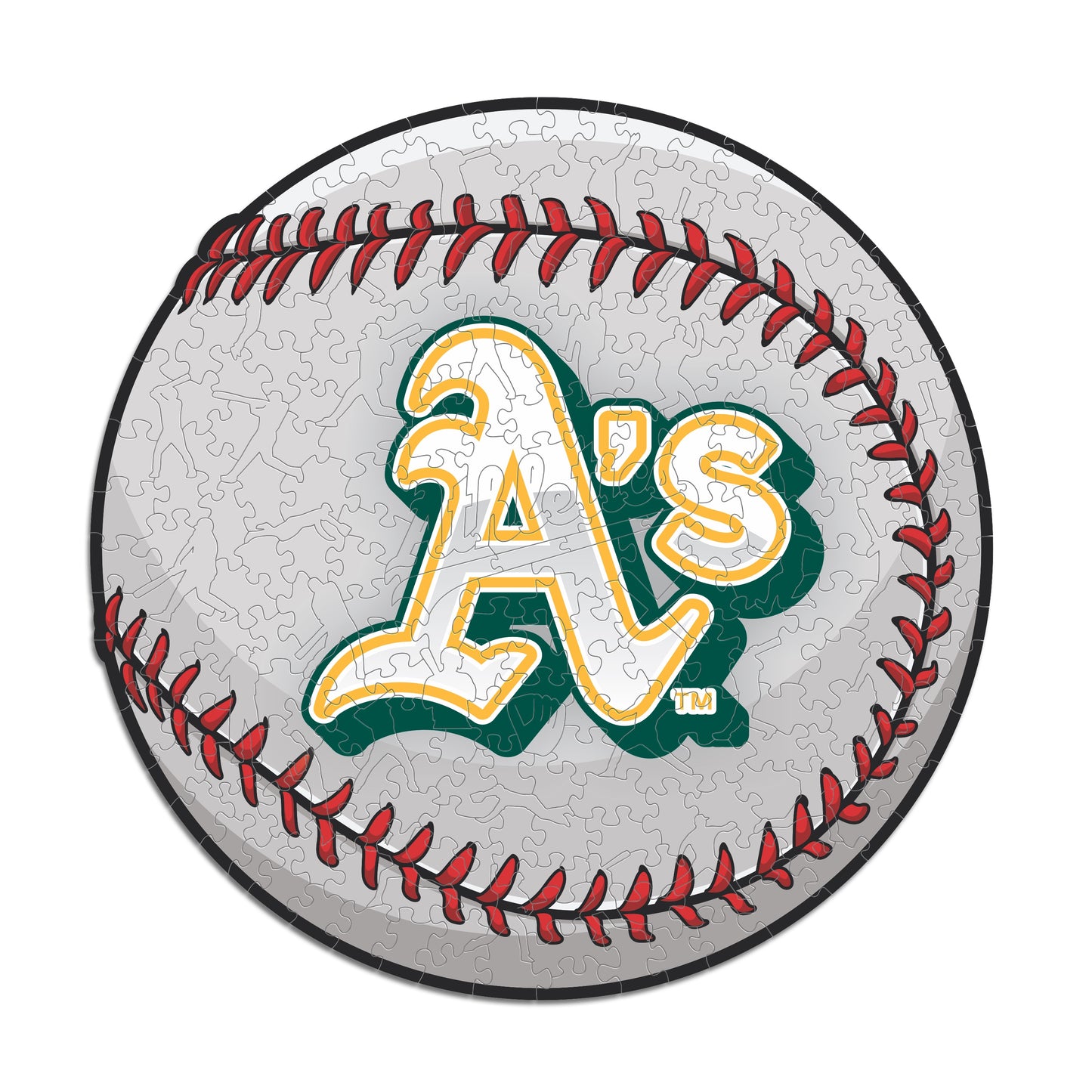 Oakland Athletics™ - Rompecabezas de Madera