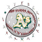 Oakland Athletics™ - Rompecabezas de Madera