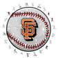 San Francisco Giants™ - Rompecabezas de Madera