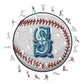Seattle Mariners™ - Rompecabezas de Madera