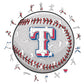 Texas Rangers™ - Rompecabezas de Madera