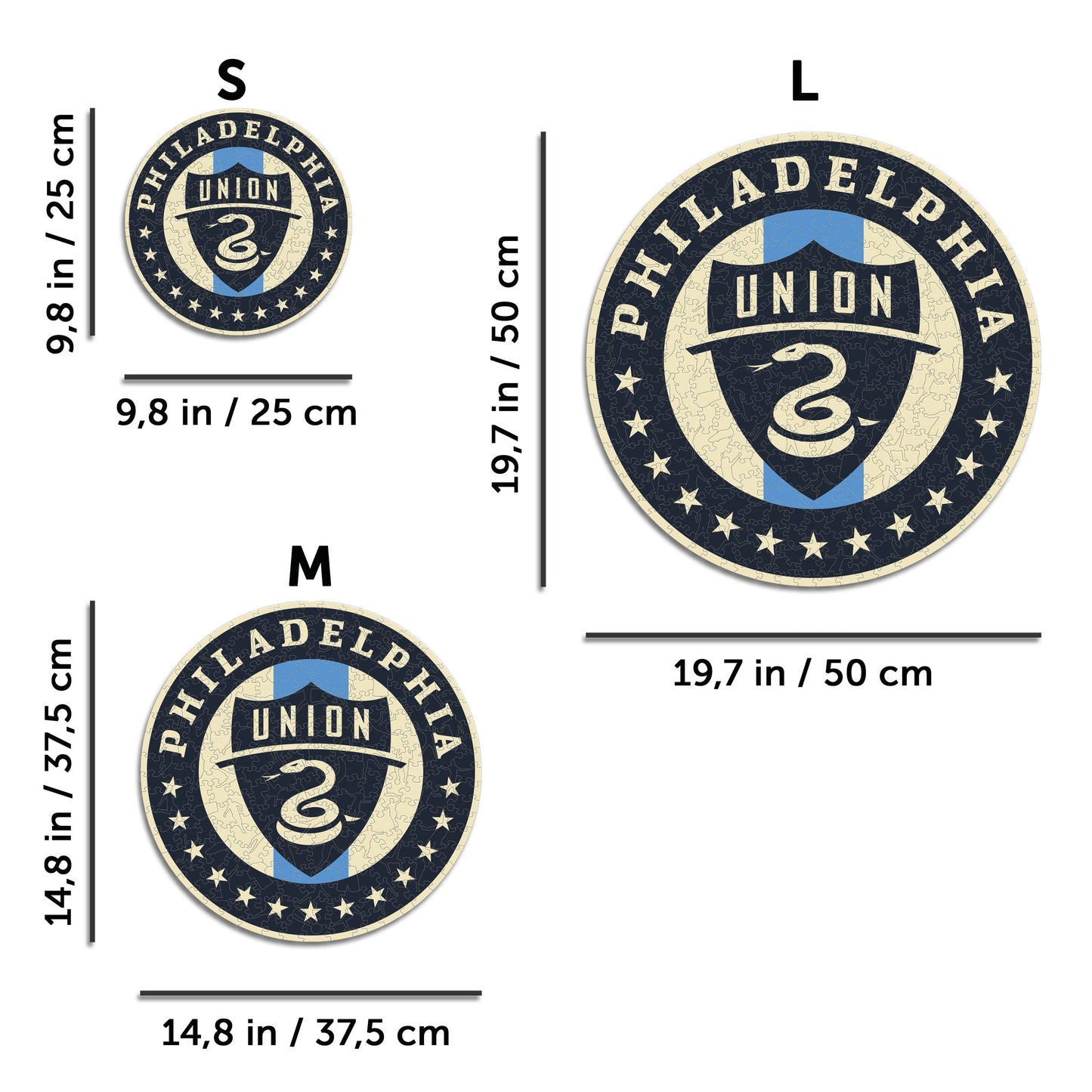 Philadelphia Union® Logo - Wooden Puzzle