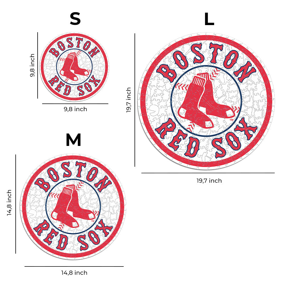 Boston Red Sox™ - Rompecabezas de Madera