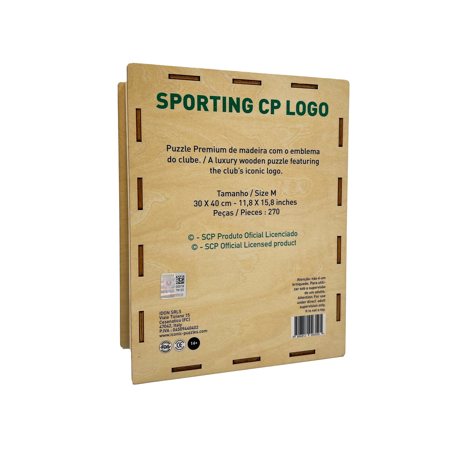 Sporting CP® Escudo - Rompecabezas de Madera