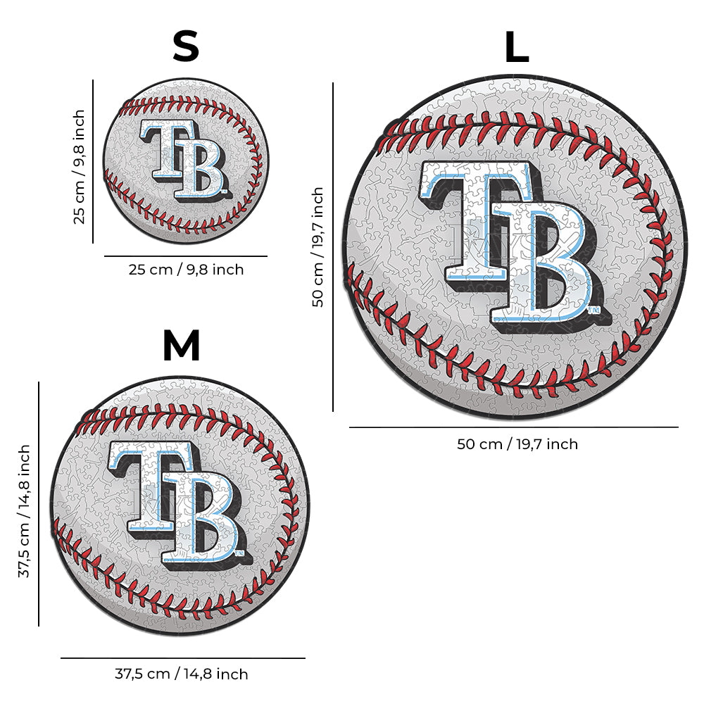 Tampa Bay Rays™ - Rompecabezas de Madera