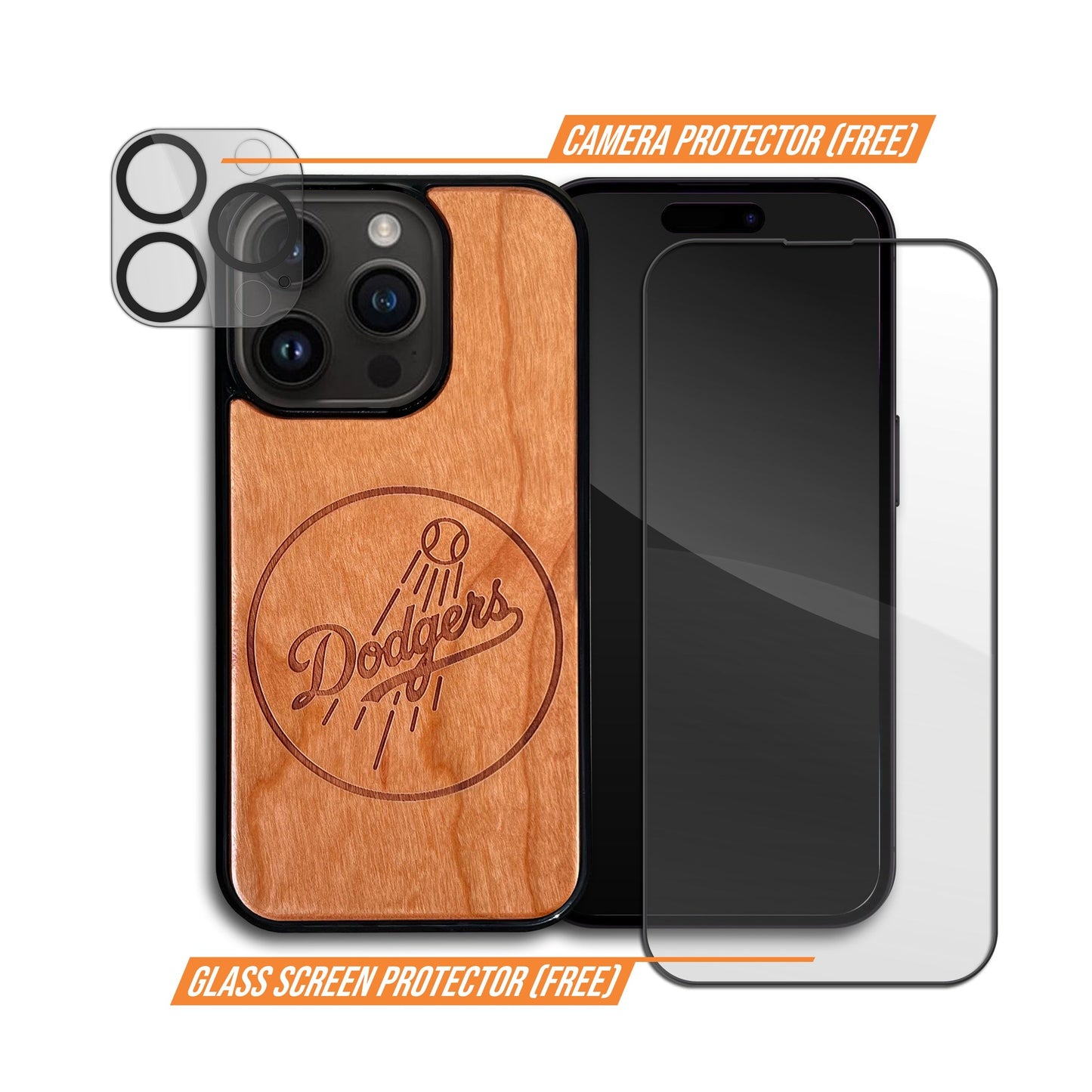 Los Angeles Dodgers™ - Funda de Madera